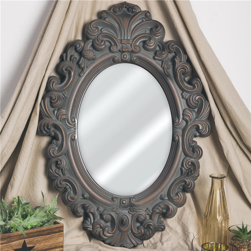 Irregular Shape PS Frame Bathroom Mirror