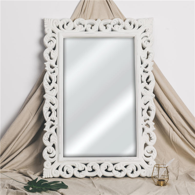 Rectangular PS Framed Bathroom Mirror