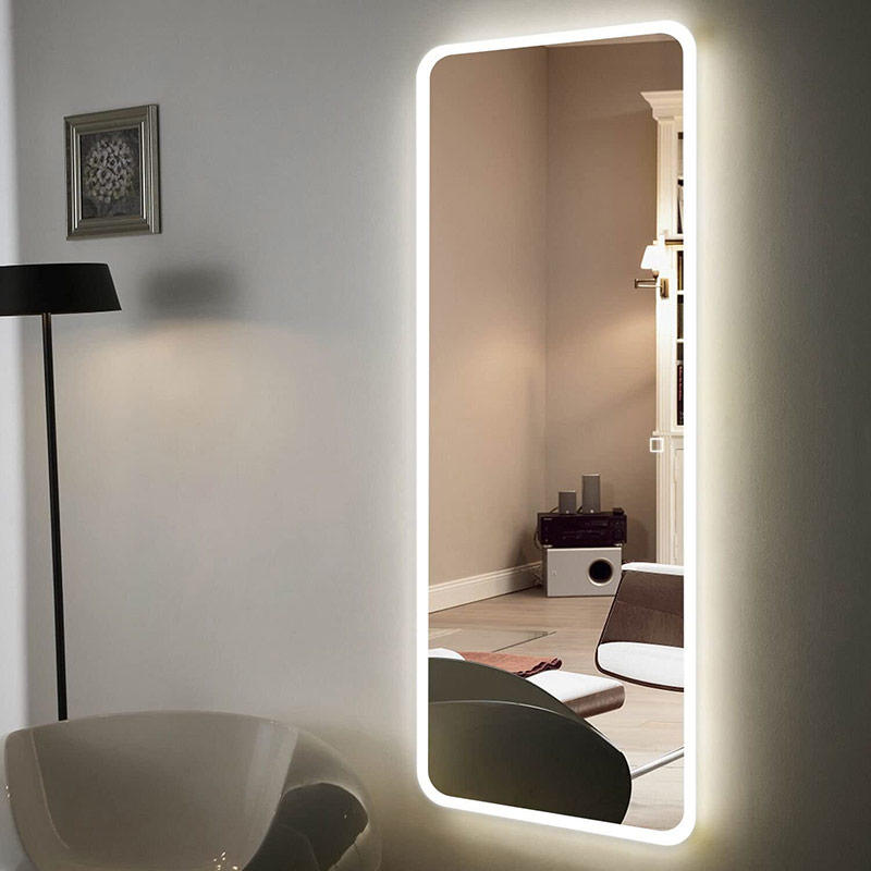 Rectangle Full Length LED Bathroom Dressing Mirror 