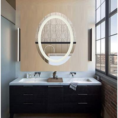 Oval Shape LED Lighted Wall Mirror