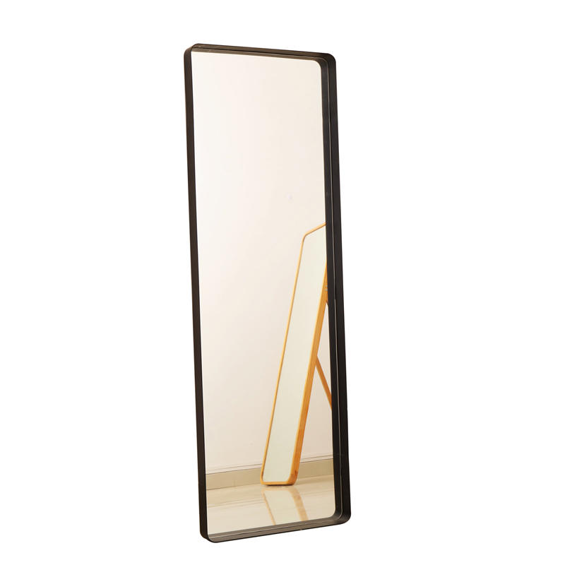 SSRE-02 (stainless steel rectangular full-length mirror)