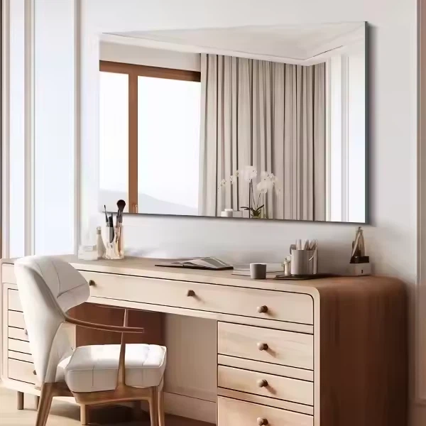 Frameless Bathroom Vanity Mirror