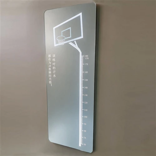 Title：New Product Launch: Basketball Jump‑Reach LED Measuring Wall Mirror