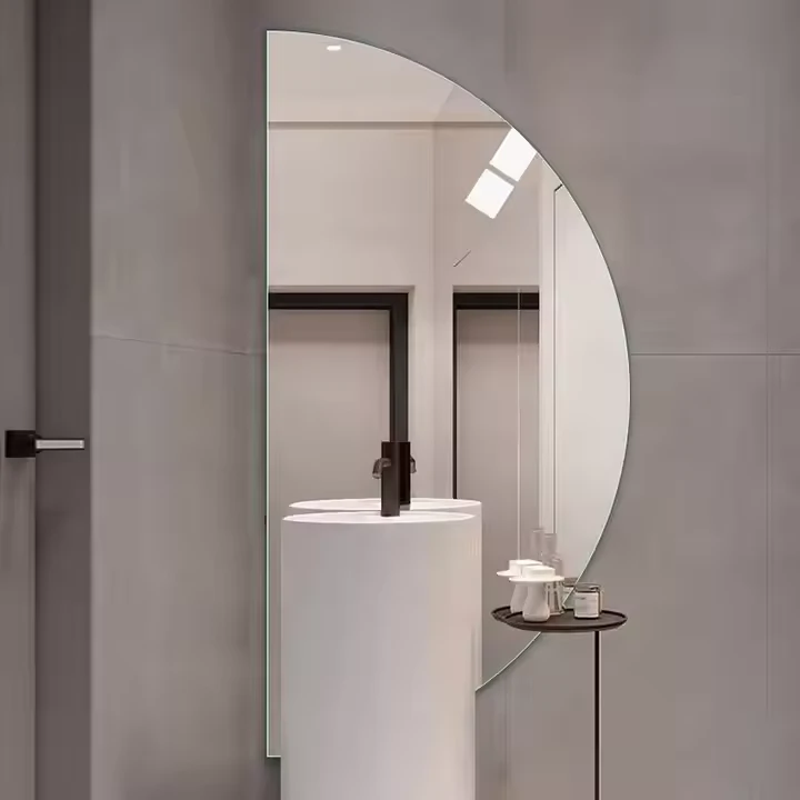 Semi Circle Bathroom Mirror