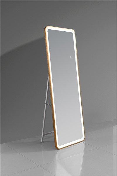 LED Floor Mirror